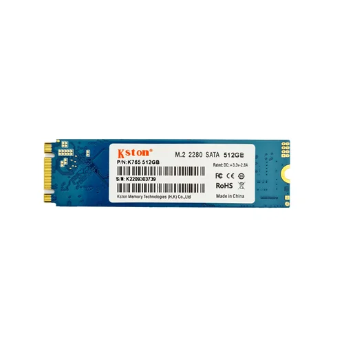 حافظه اس اس دی اینترنال کی استون  Kston SSD M.2 NGFF(SATA) 2280 512GB  مدل K765 512GB