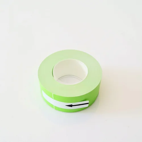 لیبل حرارتی نواری پیوسته رنگ سبز مناسب برای پرینتر MarkLife P12